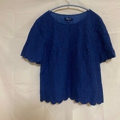 メイドウェル 花柄 半袖 カットソー Tシャツ レディース S