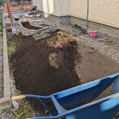良質庭土（黒土）差し上げます