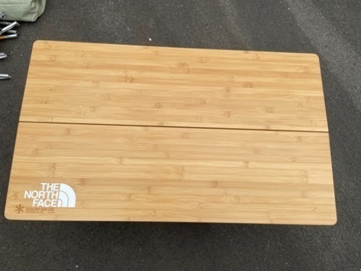 【値下げ】スノーピーク　ワンアクションローテーブル竹