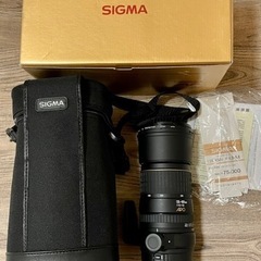 [ほぼ未使用/付属品+フィルター完備]SIGMA 135-400mm f4.5〜5.6 APO/ワンオーナー/超望遠/キヤノン用