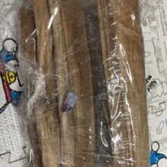 BBQコンロとヒノキ 桧 焚き火の画像