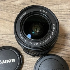 [未使用保管品] Canon EF-S 18-55mm 3.5〜5.6 IS/APS-C対応の画像