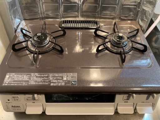 ガスコンロ都市ガス　右強火