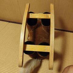 馬のロッキングチェア。乗って遊べます。の画像