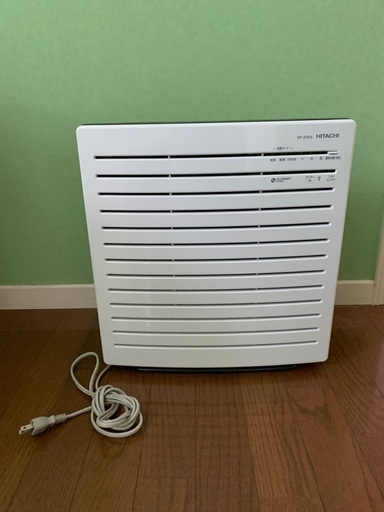 空気清浄機  クリエア　日立 HITACHI EP-Z30S W [15畳 ホワイト]リモコン付