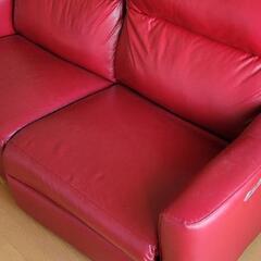 引き取り限定】ニトリNストラス 電動リクライニングソファー