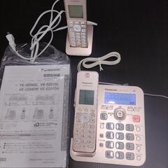 【決まりました】パナソニックコードレス電話機の画像