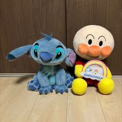 アンパンマン　スティッチ　ぬいぐるみセット