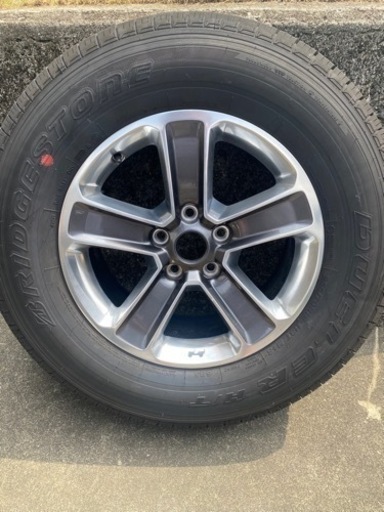 Jeep (ジープ) JL 純正ホイール 純正タイヤ 5本 アンリミテッドサハラ