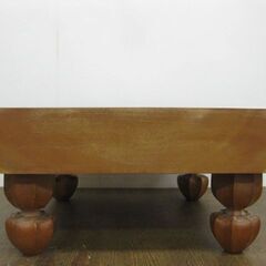 脚付き 囲碁盤 桂 42.5cm×45.5cm×高さ21.5cm 厚さ8cm ＆ 碁石 白170個 黒170個 セット の画像