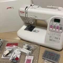 ミシン　ジャノメ　janome 手芸　ハンドメイド　型番 jp710n コンピューターミシンの画像
