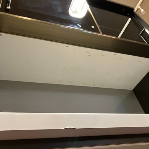 食器棚 W92×H184（ブラック）