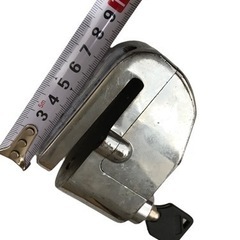 中古品　ディスクロック　バイク用 盗難防止 セキュリティ ロック 　の画像