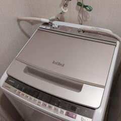 10/8～12日の期間で日立(HITACHI) ビートウォッシュ洗濯機 取りに来てくれる方【保証付き】