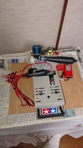 ヨコモ製エンジンとスターターボックス