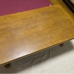 ダイニングテーブル／ローテーブル【110cm × 60cm × 42cm】の画像