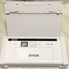 受付終了！EPSON PX-S05W モバイルプリンター ノズル詰まり品ですの画像