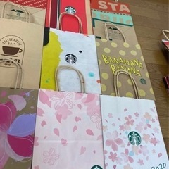 スタバ　紙袋　ショッパーの画像