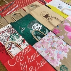 スタバ　紙袋　ショッパーの画像