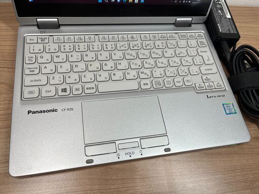 限定品・SIM搭載＞　0835 超軽量 Panasonic CF-RZ6コンパクト８GB/SSD256 /i5 タッチパネル　offi