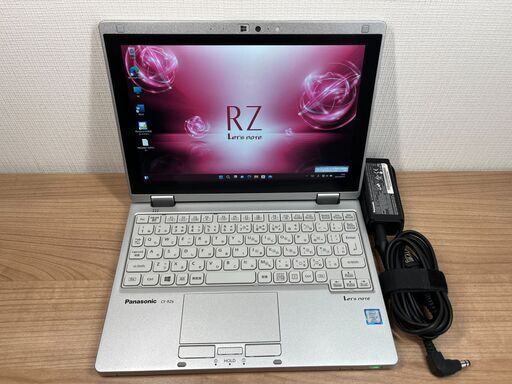 限定品・SIM搭載＞　0835 超軽量 Panasonic CF-RZ6コンパクト８GB/SSD256 /i5 タッチパネル　office Win11