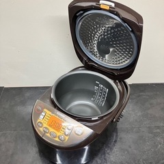 象印 IH炊飯ジャー（1升炊き） ブラウン ZOJIRUSHIの画像
