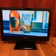 「引き渡し決定」PRODIA 液晶テレビ22型※リモコン無し