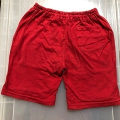 95cm 赤系 短パン 綿100%の画像