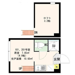 ✨敷金/礼金0円 ✨ 初期安物件💥保証人不要・ 金融ブラック・水商売・無職OK😄 東京メトロ丸ノ内線 新中野駅 徒歩5分❗️中野区中央３丁目  地図を見る❗️M33333 - 中野区