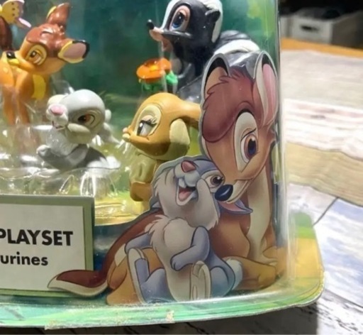  【激レア】ディズニー 激レア バンビ プレイフィギュア 未開封