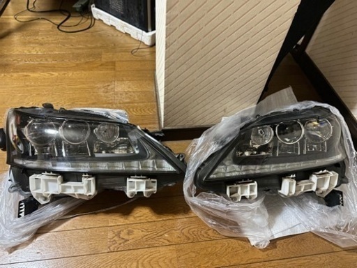 レクサスGS 10系　中期　純正三眼LEDヘッドライト　左右セット