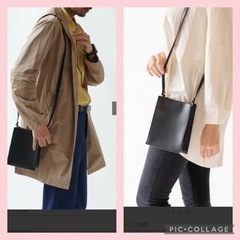 🩵mura スプリットレザー ショルダーバック🩵の画像