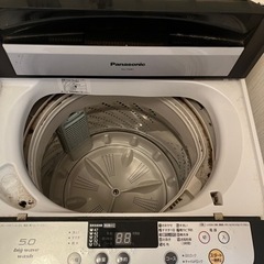 【お取引決定】Panasonic 洗濯機の画像
