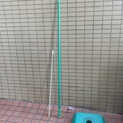 のぼり旗 のぼり旗用の土台とポール