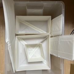 IKEA スクッブ SKUBB 折りたたみ 収納ボックス 収納ケ...