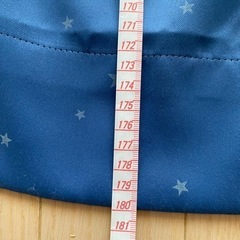 ニトリ カーテン 1枚 青 星柄の画像