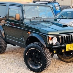 スズキ　ジムニーJA12 リフトアップ❗️車検付。