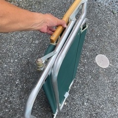 Captain Stag アルミ 折りたたみキャンプベンチの画像