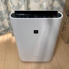 加湿機能付き空気清浄機　シャーププラズマクラスター　KC-J50