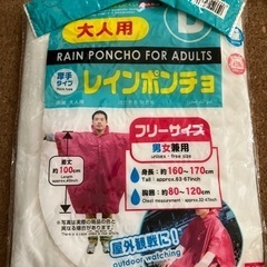 あげます　雨ガッパ　6枚セットの画像