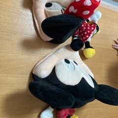 ☆決まりました☆※9/13まで ディズニーランド購入 ミッキー＆ミニー帽子セットの画像