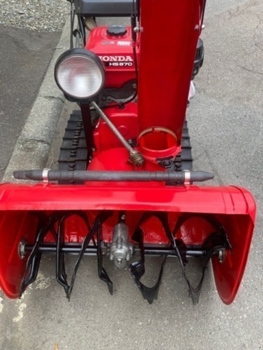 売約済み《恵庭千歳配送無料》シーズン直前！ホンダ除雪機 HS870 実働整備調整済み！