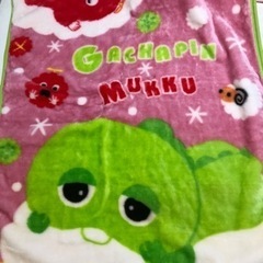 毛布　子供用　ガチャピン　ムック