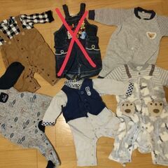 サイズ80☆長袖ロンパース　５着