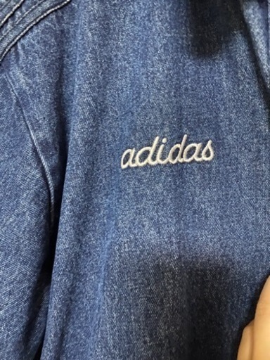 【新品未使用】adidas デニムシャツ　