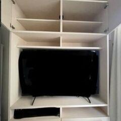 テレビ台＋収納付きの画像