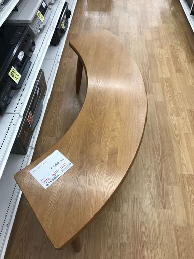 ★ジモティ割あり★ ナカツインテリア ベンチ ナチュラル H40×W150×D55 クリーニング済み KJ2818
