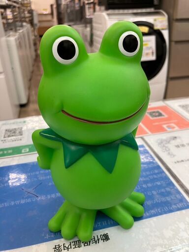 コナミ トロイマー ケロタン 貯金箱 ソフビ かえる No.566○ ※現金