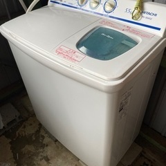 二層式洗濯機　HITACHI 2017年製