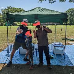 第11.5回　現参加18名　そうか公園番外編　ベイブレードX 交流会